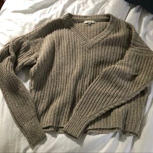 Madewell Bubble Sleeve Knit Sweater